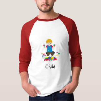 Schildert t-shirt voor kinderen