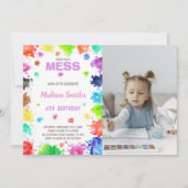  schilderuitnodiging kaart (Voorkant)