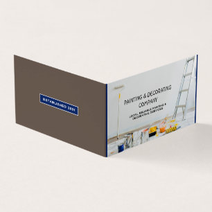 Schilderuitrusting, Schilder & Decorator Foto Visitekaartje