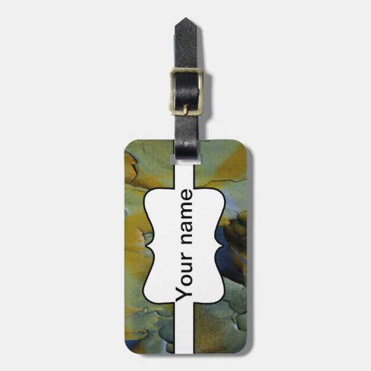 Schilderverf Bagagelabel (Voorkant verticaal)