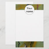 Schilderverf Briefpapier (Voorkant / Achterkant)