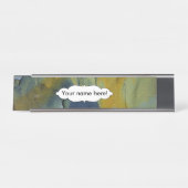 Schilderverf Bureau Naambordje (Voorkant)