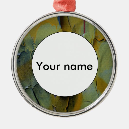 Schilderverf Metalen Ornament (Voorkant)