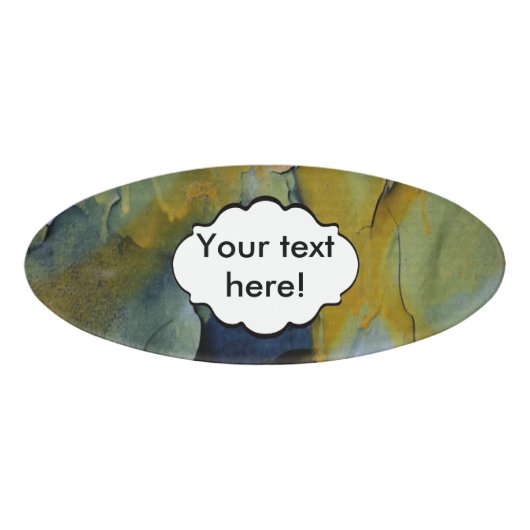 Schilderverf Naambadge (Voorkant)