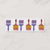 schildervisitekaartjes mini visitekaartje (Achterkant)