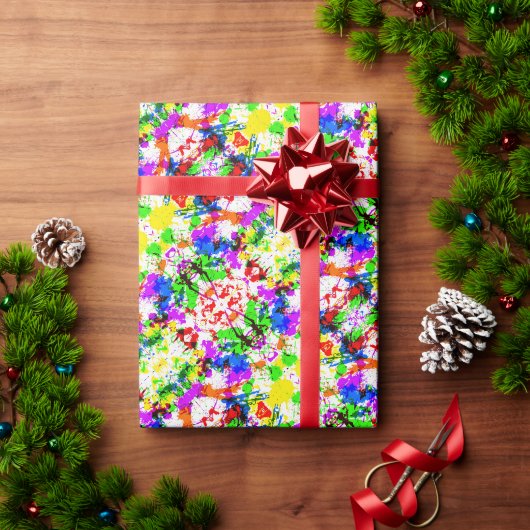 Schildervormig vormig vormig vormig vormig cadeaupapier (Feestdagen Geschenken)