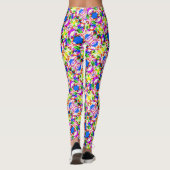 Schildervormig vormig vormig vormig vormig leggings (Achterkant)