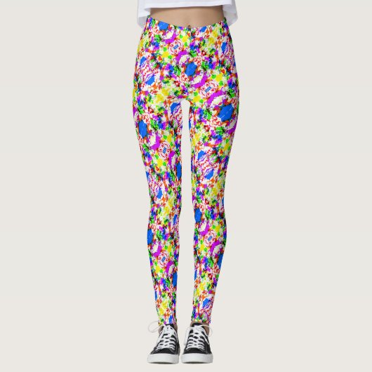 Schildervormig vormig vormig vormig vormig leggings (Voorkant)