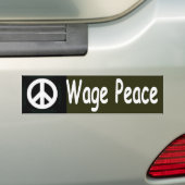 Schilderwaas Bumpersticker (Op auto)