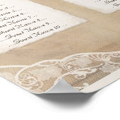  schilderwerk, papier- en gelijkzijdige schuifkaar poster (Hoek)