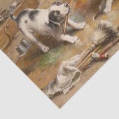 Schildgeschil door Carl Reichert Tissuepapier (Detail)