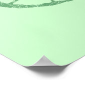 schildgroen Poster (Hoek)