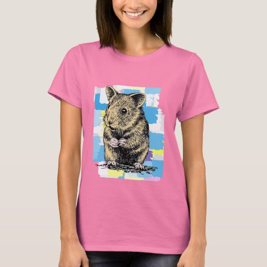 Schildhamster T-shirt (Voorkant)