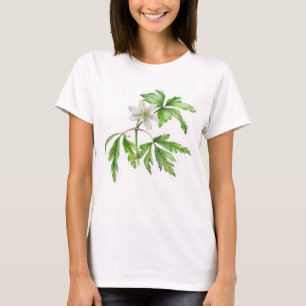 Schildhout, anemone fijn T-shirt