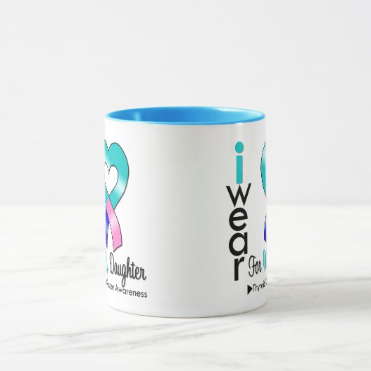 Schildkankerlint voor mijn dochter mok (Midden)