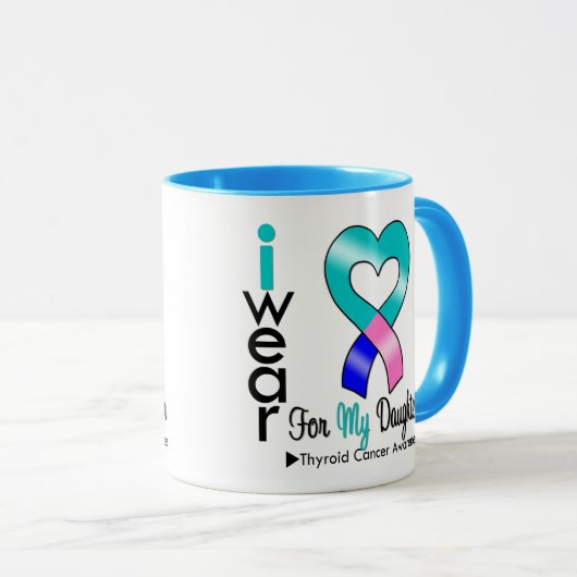 Schildkankerlint voor mijn dochter mok (Voorkant rechts)