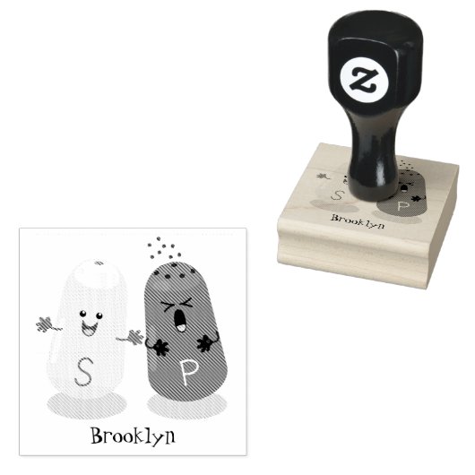 Schildklier, cartoon, rubber rubberstempel (Gestempeld)