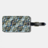 Schildklier, Python, Anaconda, huid, reptiel, Bagagelabel (Achterkant horizontaal)