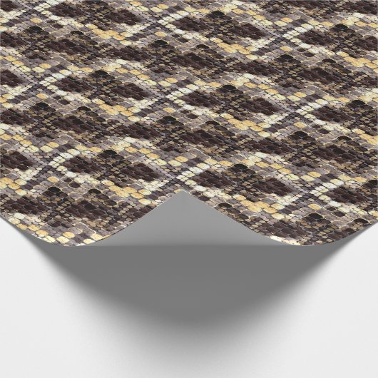 Schildklier, Python, Anaconda, huid, reptiel, Cadeaupapier (Hoek)