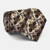 Schildklier, Python, Anaconda, huid, reptiel, Stropdas (Opgerold)