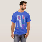Schildklier Shirts Steun Team Schildklier Bewustzi (Voorkant volledig)