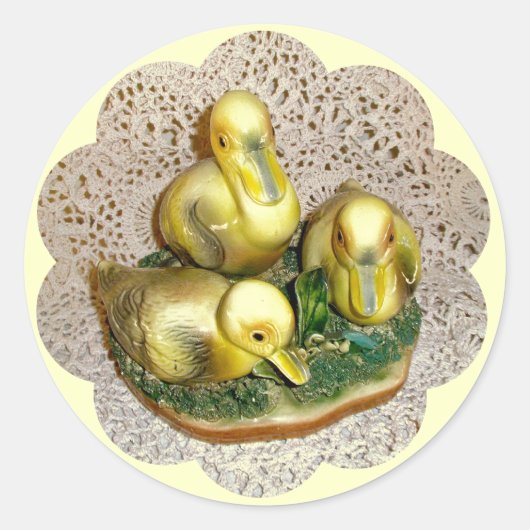 Schildklieren Ronde Sticker (Voorkant)