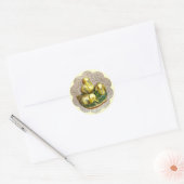 Schildklieren Ronde Sticker (Envelop)