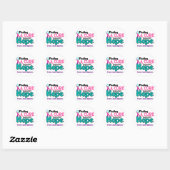 Schildklierkanker HOPE 5 Ronde Sticker (Vel)