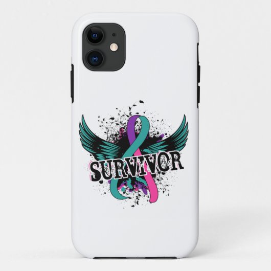 Schildklierkanker Overleving 16 Case-Mate iPhone Case (Achterkant)