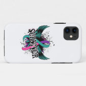 Schildklierkanker Overleving 16 Case-Mate iPhone Case (Achterkant (horizontaal))