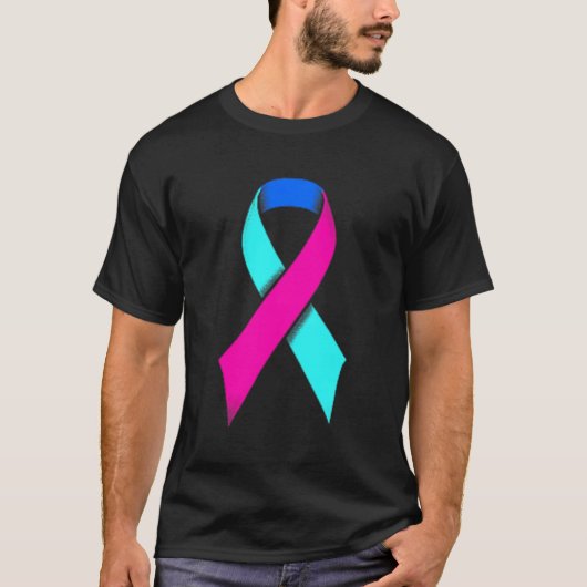 Schildklierkankerbewustzijn T-shirt (Voorkant)