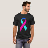 Schildklierkankerbewustzijn T-shirt (Voorkant volledig)
