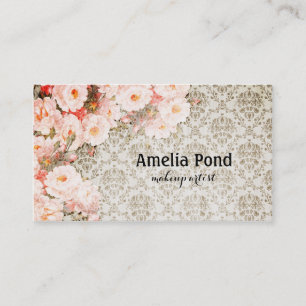 schildklierster floral visitekaartje