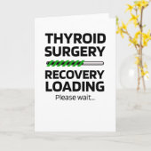 Schildklierverwijdering | Geschenken voor herstel  Kaart (Gele Bloem)