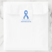 Schildklierziekte Advocate White Square Sticker (Tas)