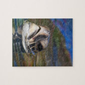 Schildkop Legpuzzel (Horizontaal)