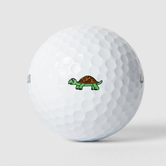 Schildkröte Lustig Golfballen (Voorkant)