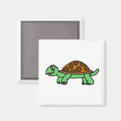 Schildkröte Lustig Magneet (Voorkant / Achterkant)