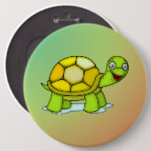 Schildkröte Ronde Button 6,0 Cm (Voorkant /achterkant)