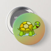 Schildkröte Ronde Button 7,6 Cm (Voorkant /achterkant)