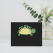 Schildkröte Taco Turtle Briefkaart (Staand voorkant)