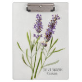 Schildlavender Sprig Klembord (Voorkant)