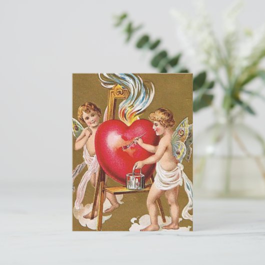 Schildliefde Briefkaart (Staand voorkant)