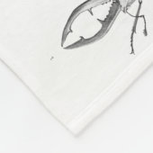 schildluis fleece deken (Hoek)