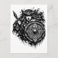 Schildmaagd Speer-Sigil – Mythic Warrior Inkt