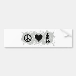 Schildmeisje Bumpersticker