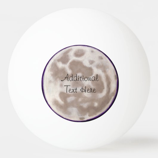 Schildmoon Pingpongbal (Achterkant)
