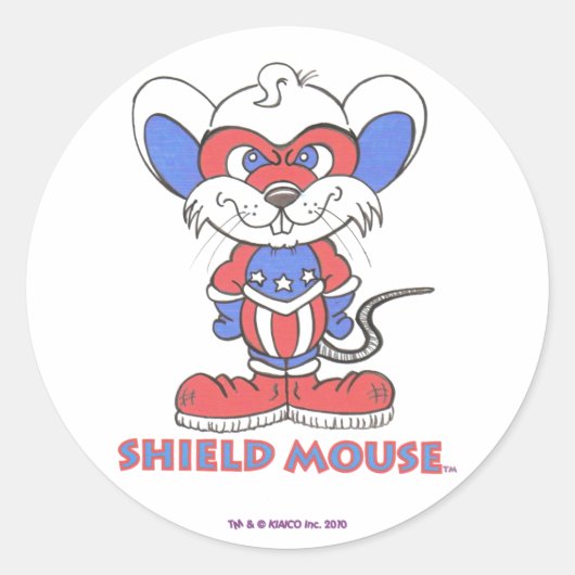 SCHILDMUISMUIS STICKER (Voorkant)