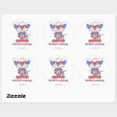 SCHILDMUISMUIS STICKER (Vel)
