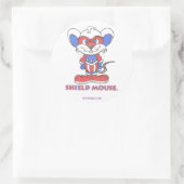 SCHILDMUISMUIS STICKER (Tas)